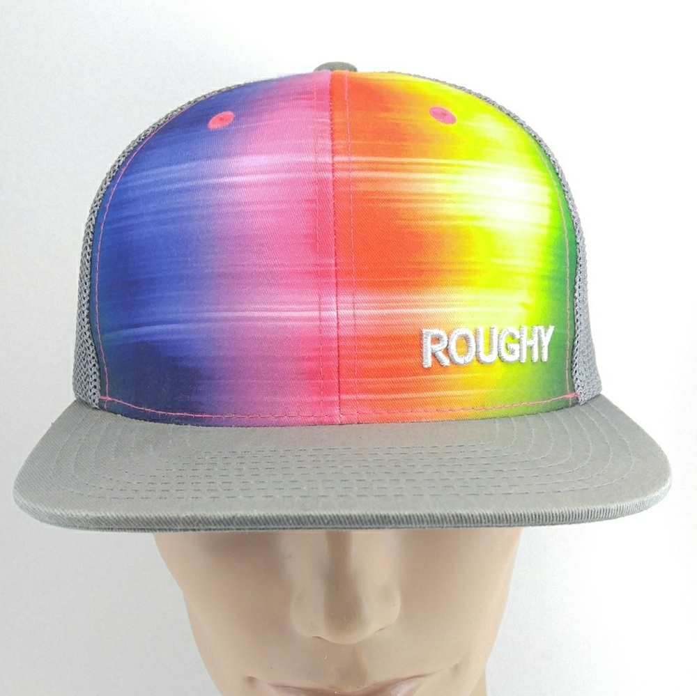 Hooey Roughy Hat Cap Gray Mesh